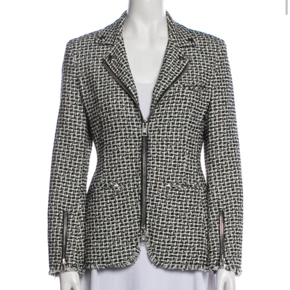 Stylish Alexander Wang plaid jacket - Picture 1 of 8